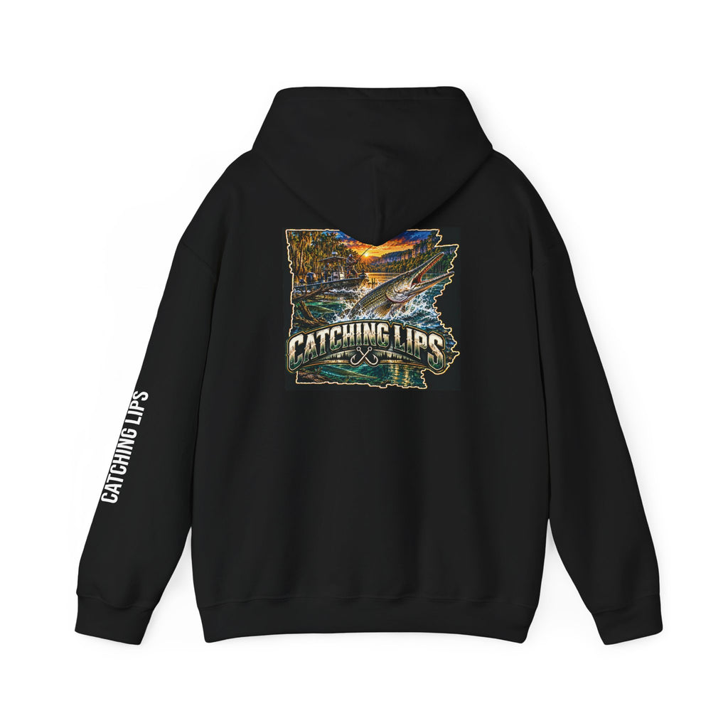 Catching Lips Arkansas Alligator Gar Hoodie